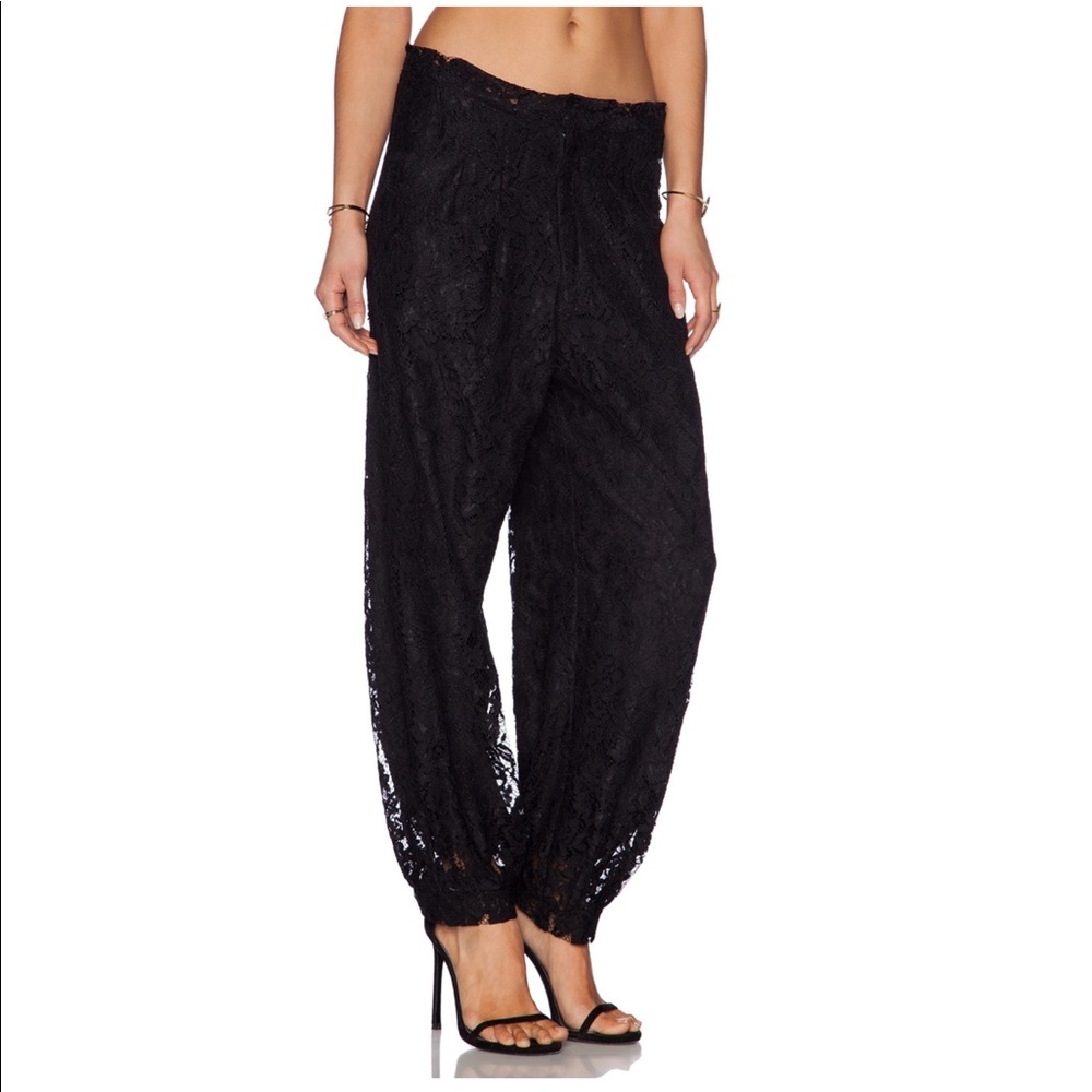 New Alexis Lace Black Pants